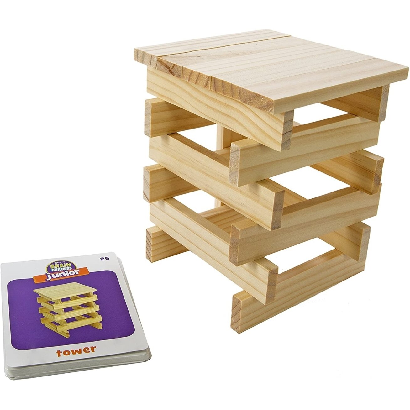 KEVA konstravimo rinkinys „Brain Builders Jr.“ 5