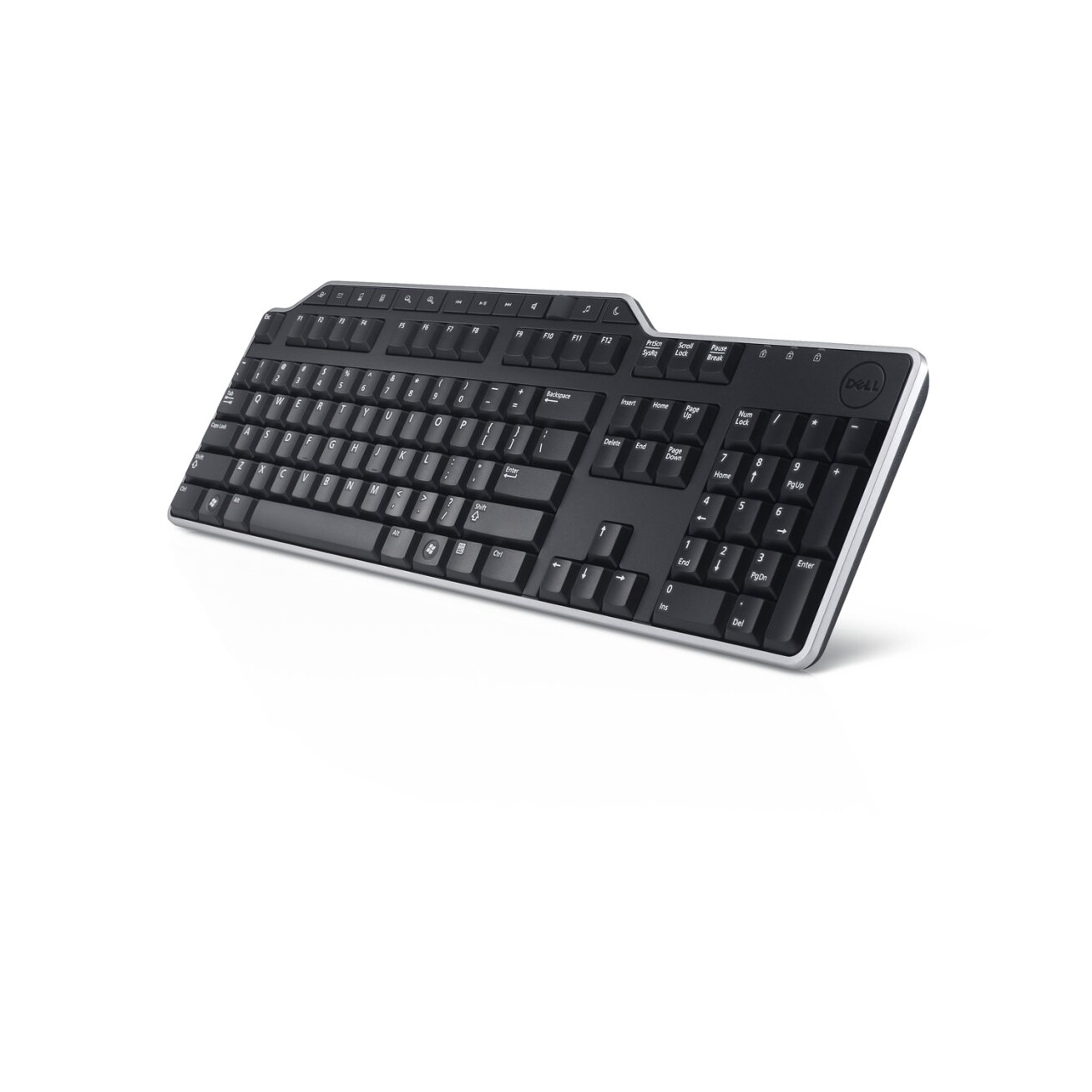 Keyboard : Russian (QWERTY) Dell KB-522 Wired Business Multimedia USB Keyboard Black 1