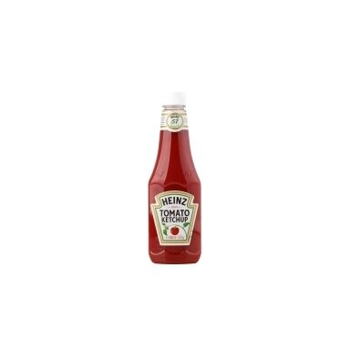 Kečupas HEINZ, originalus, plastikinis butelis, 570 g