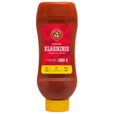 Kečupas KĖDAINIŲ Klasikinis, 1000 g