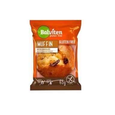 Keksiukas BALVITEN GLUTEN FREE, su juodo šokolado gabaliukais, 65 g