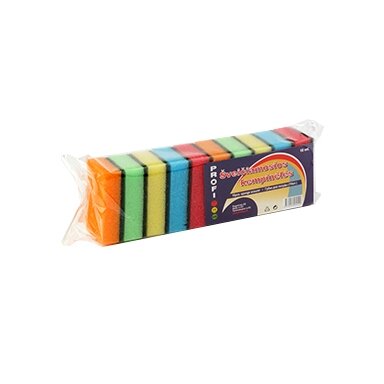 Kempinės indams, 9 x 6 cm, 10 vnt. Kempinės indams, 9 x 6 cm, 10 vnt.
