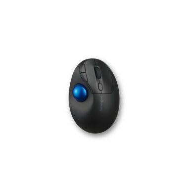 Kensington ProFit Ergo TB450 Trackball Belaidė pelė, RF Wireless + Bluetooth, 1600 DPI, Black/Blue Kensington ProFit Ergo TB450 Trackball Belaidė pelė, RF Wireless + Bluetooth, 1600 DPI, Black/Blue