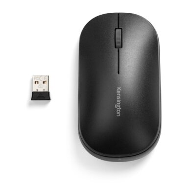 Kensington SureTrack Dual Belaidė pelė, RF Wireless + Bluetooth, 2400 DPI, Juoda Kensington SureTrack Dual Belaidė pelė, RF Wireless + Bluetooth, 2400 DPI, Juoda
