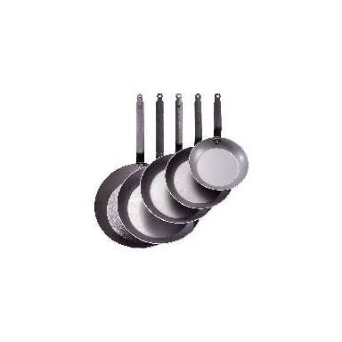 Keptuvė CARBONE PLUS, su 2 rankenomis, plienas, 3 mm, D 38/30 cm, H 5,3 cm, vnt