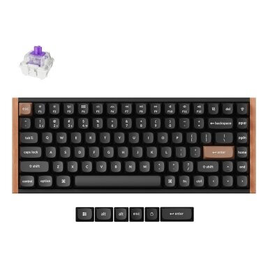 Keychron K2 HE SE - US Layout - Gateron Magnetic Nebula - Carbon Black Wireless Keyboard Keychron K2 HE SE - US Layout - Gateron Magnetic Nebula - Carbon Black Wireless Keyboard