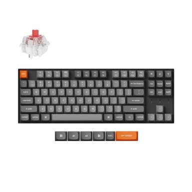Keychron K8 Max RGB - US Layout - Hot-Swappable Super Red Wireless Keyboard Keychron K8 Max RGB - US Layout - Hot-Swappable Super Red Wireless Keyboard