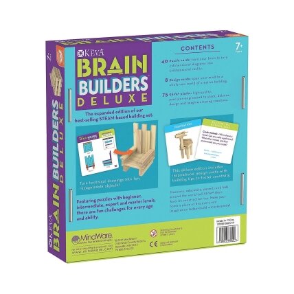 KEVA konstravimo rinkinys ,,Brain Builders Deluxe“ 1