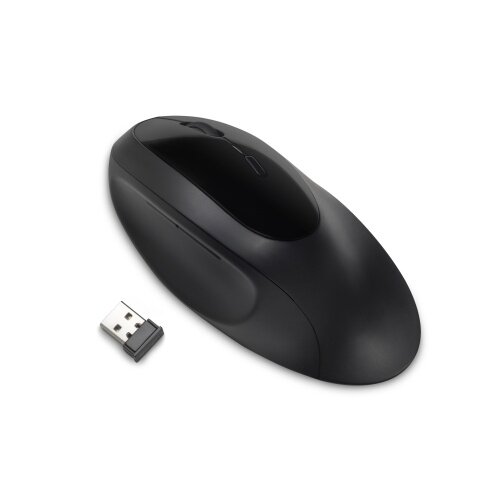 Kensington Pro Fit Ergo Belaidė pelė, RF Wireless + Bluetooth, 1600 DPI, Juoda