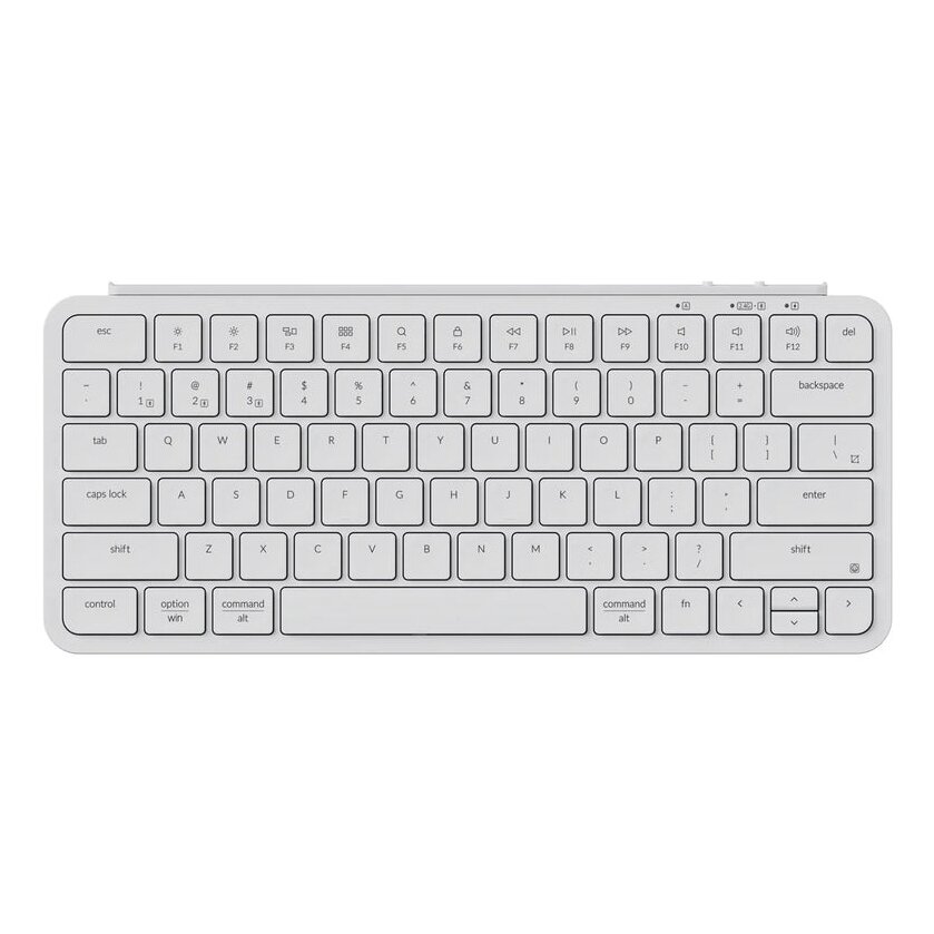 Keychron B1 Pro Ultraslim - US Layout - Low Profile Scissor Ivory White Wireless Keyboard