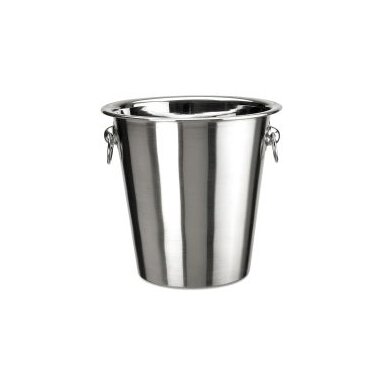 Kibirėlis, buteliui, nerūdij. plieno, D 21,5 cm, H 19 cm Kibirėlis, buteliui, nerūdij. plieno, D 21,5 cm, H 19 cm