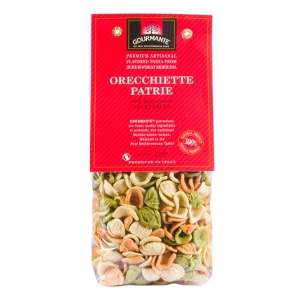 Kietagrūdžai makaronai GOURMANTE, Orecchiette patrie, 500g Kietagrūdžai makaronai GOURMANTE, Orecchiette patrie, 500g