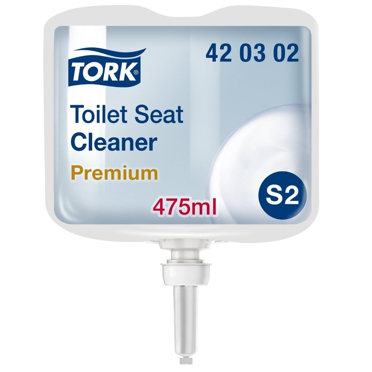 Klozeto sėdynės valiklis TORK PREMIUM, 475 ml 420302 Klozeto sėdynės valiklis TORK PREMIUM, 475 ml 420302