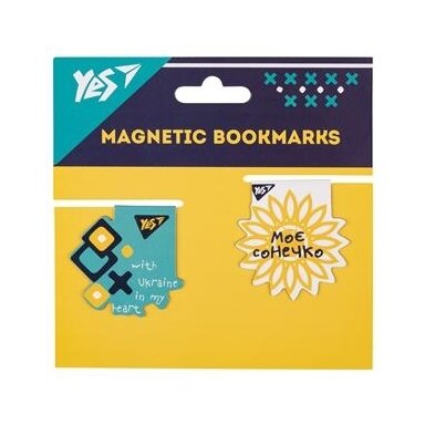 Knygų skirtukai Yes "My Ukraine", 2 vnt. Knygų skirtukai Yes "My Ukraine", 2 vnt.