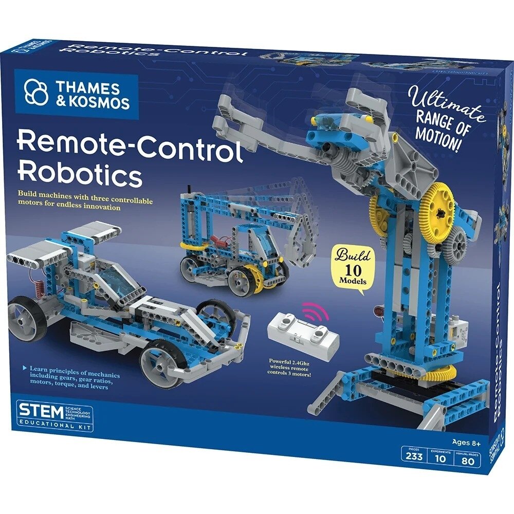 Kosmos robotikos rinkinys – Nuotolinio valdymo robotai Kosmos robotikos rinkinys – Nuotolinio valdymo robotai