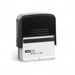 Atspaudas COLOP Printer C40, juoda pagalvėlė