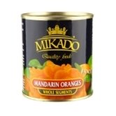 Konservuoti mandarinai MIKADO, silpname sirupe, 312 g/ 175 g