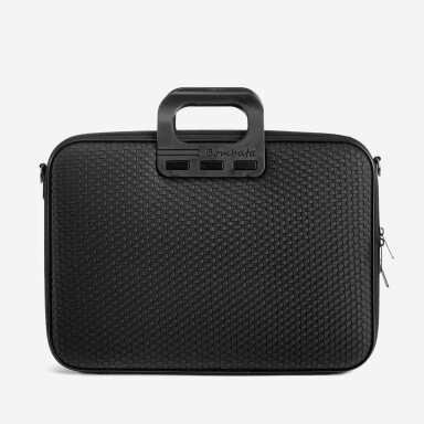 Kompiuterio krepšys Bombata Business Trama All Black 15,6” - 16”, juoda sp. Kompiuterio krepšys Bombata Business Trama All Black 15,6” - 16”, juoda sp.