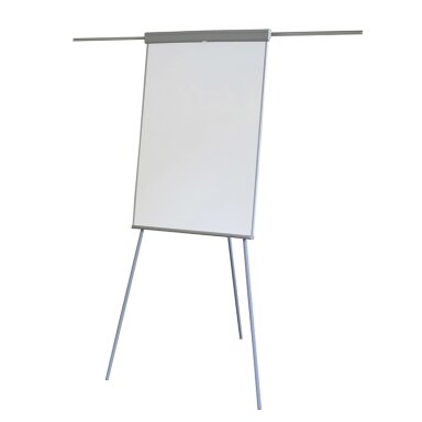 Konferencijų stovas MEMOBOARDS, trikojis, 2 šoniniai laikikliai, 105x68 cm