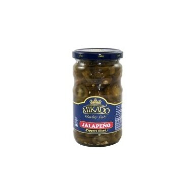 Konservuotas jalapenas MIKADO, griežinėliais, 370 g / 190 g