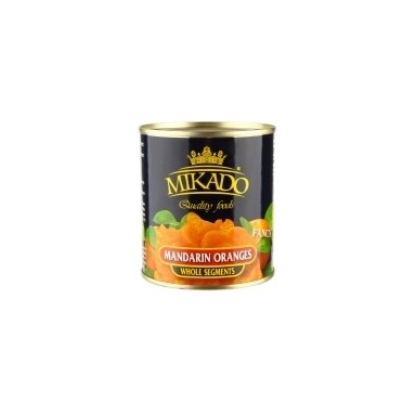 Konservuoti mandarinai MIKADO, silpname sirupe, 312 g/ 175 g