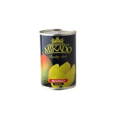 Konservuotos mangų skiltelės MIKADO, 420 g / 230 g