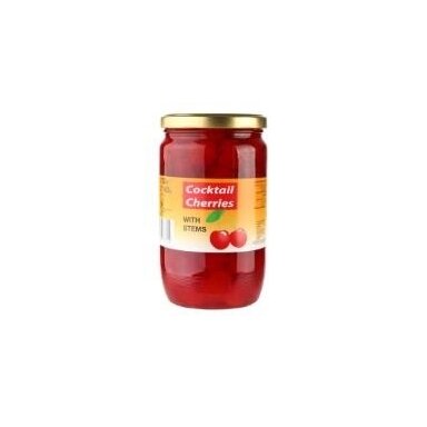 Konservuotos raudonos vyšnios LUCIANO, kokteiliams, 750/420 g