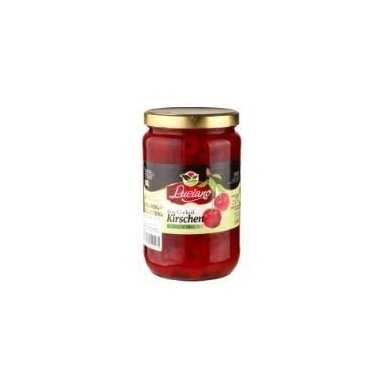 Konservuotos raudonos vyšnios LUCIANO, kokteiliams, su kotais, 1,9/1 kg Konservuotos raudonos vyšnios LUCIANO, kokteiliams, su kotais, 1,9/1 kg