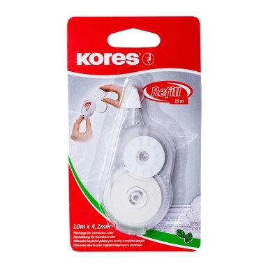 Koreguoklio KORES Refill Roller papildymas, 4,2 mm x 10 m Koreguoklio KORES Refill Roller papildymas, 4,2 mm x 10 m