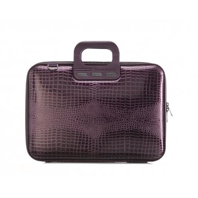 Kompiuterio krepšys BOMBATA Shiny Cocco 15'6, violetinė sp.