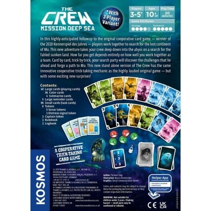 Kosmos bendradarbiavimo žaidimas „The Crew: Mission Deep Sea“ 2