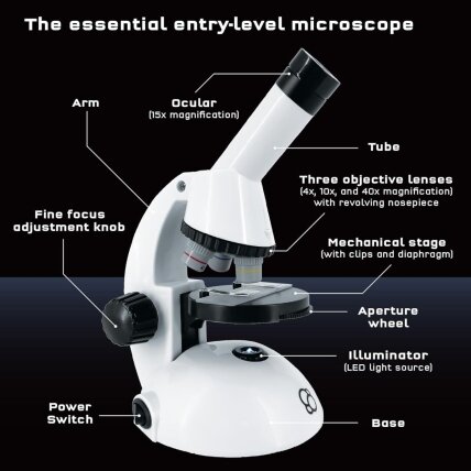 Kosmos Mikroskopas su išmaniojo telefono adapteriu 3 Kosmos Mikroskopas su išmaniojo telefono adapteriu 3