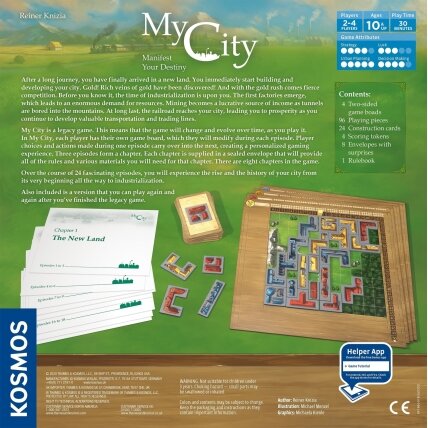 KOSMOS stalo žaidimas „My City” 2 KOSMOS stalo žaidimas „My City” 2