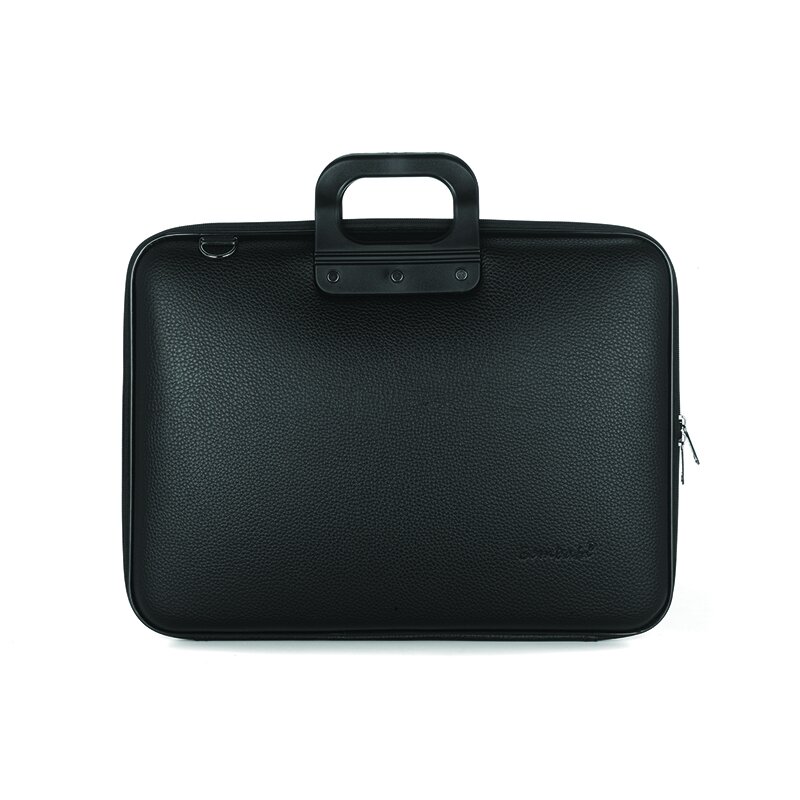 Kompiuterio krepšys MaxiBOMBATA AllBlack 17, juoda sp.