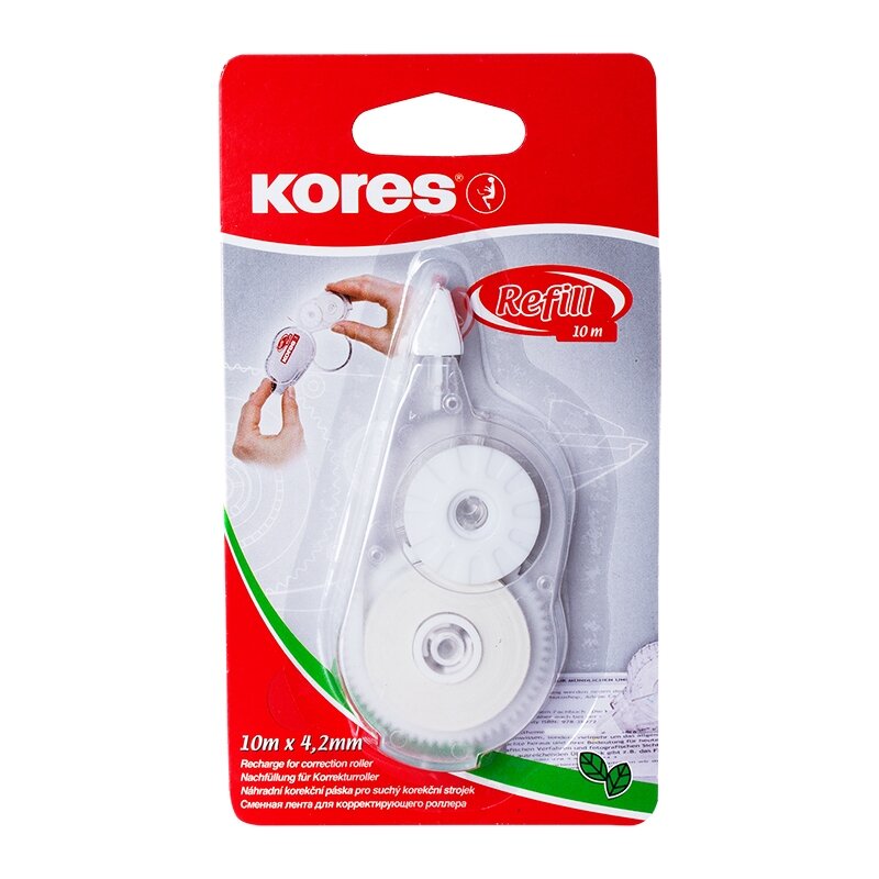 Koreguoklio KORES Refill Roller papildymas, 4,2 mm x 10 m