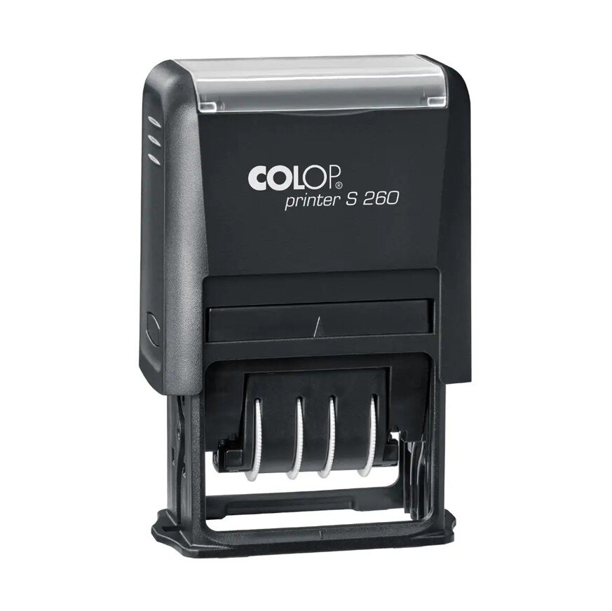Korpusas PRINTER S260, juodas korpusas su mėlyna pagalvėle