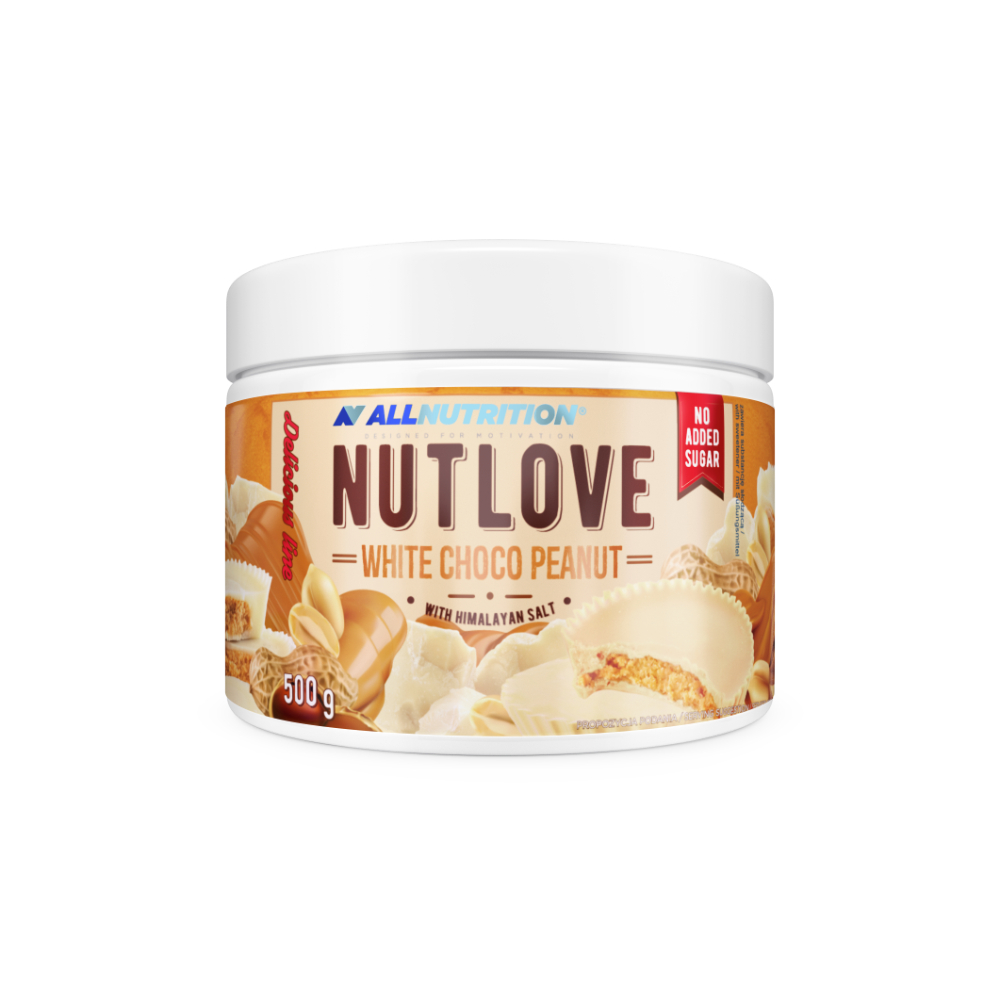 Kremas NUTLOVE ALLNUTRITION su kepintais riešutais ir Himalajų druska, 500g