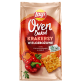 Krekeriai LAY'S, Oven Baked raudonųjų paprikų ir žolelių skonio, 80 g Krekeriai LAY'S, Oven Baked raudonųjų paprikų ir žolelių skonio, 80 g