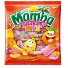 Kramtomieji saldainiai MAMBA Fatntastic Mix, 140g