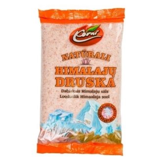 Kristalinė druska Himalajai, smulki, 500g