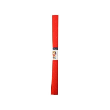 Krepinis popierius ICO CREATIVE KIDS, 200x50 cm, raudona sp. Krepinis popierius ICO CREATIVE KIDS, 200x50 cm, raudona sp.