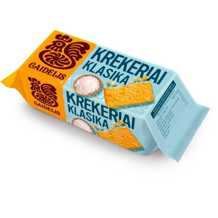 Krekeriai GAIDELIS, klasikiniai, 72g Krekeriai GAIDELIS, klasikiniai, 72g