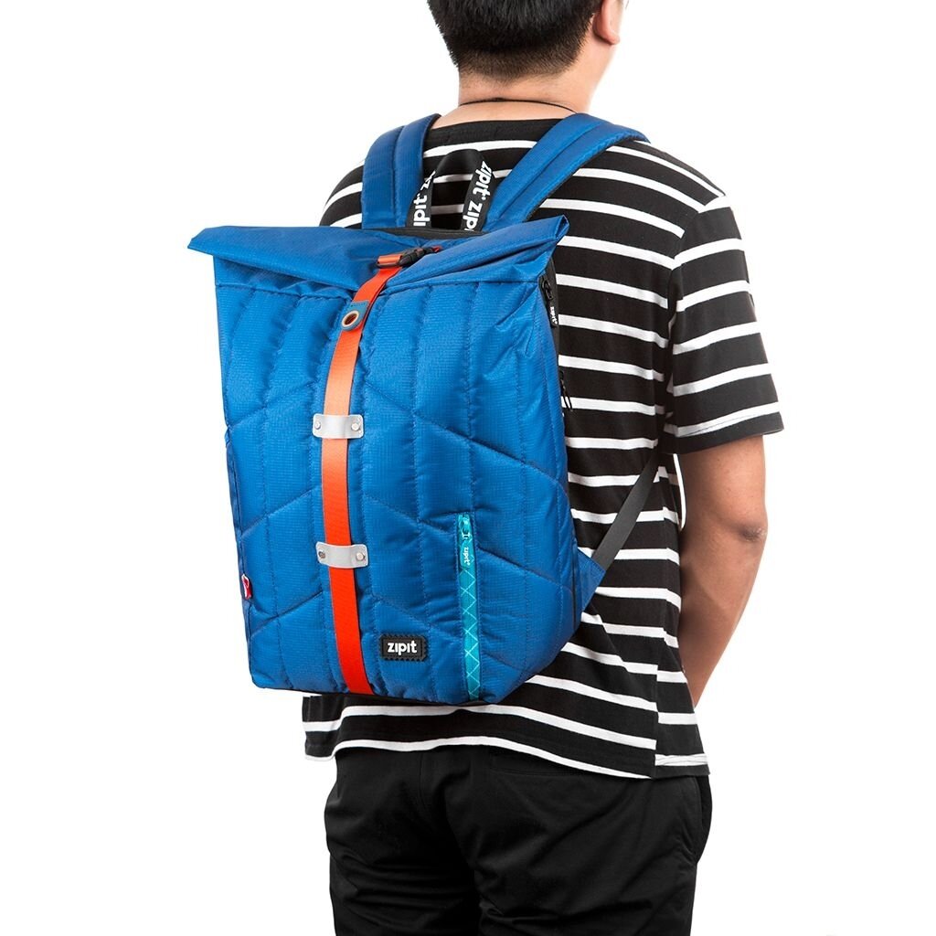 Kuprinė, ZIPIT, Puffer Premium Backpack, BP-P1P, Mėlyna 3