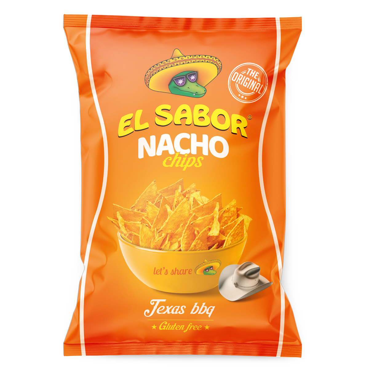 Kukurūzų traškučiai EL SABOR, BBQ skonio, 100 g