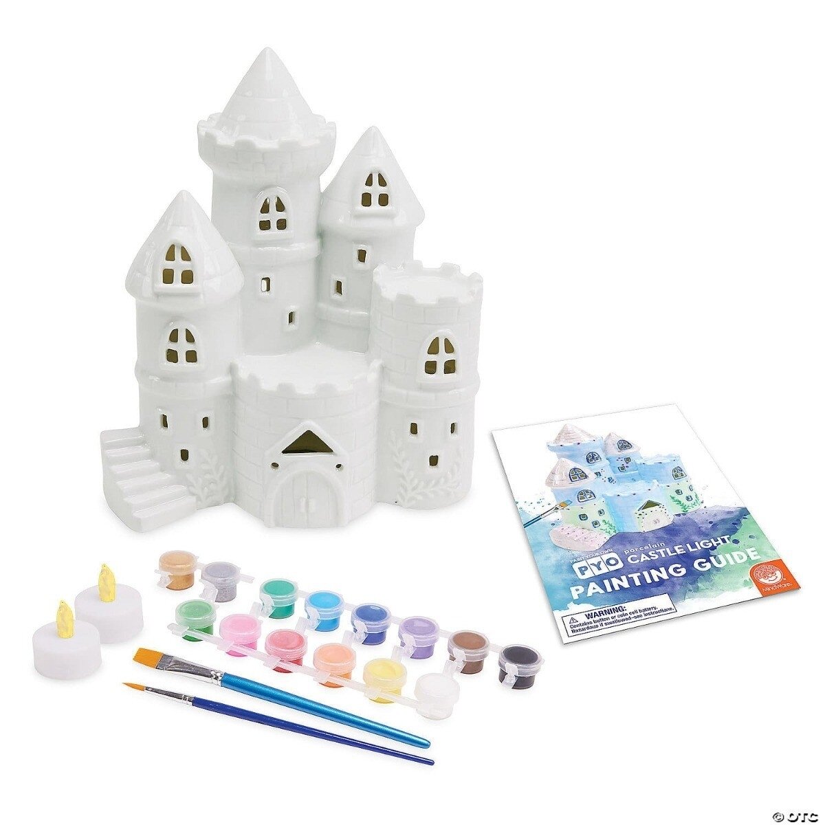 Kūrybinis rinkinys „Paint Your Own Porcelain Castle Light“ 2 Kūrybinis rinkinys „Paint Your Own Porcelain Castle Light“ 2