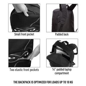 Kuprinė, ZIPIT Ninja Backpack, ZNINJ-BK, Juodos sp 5