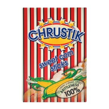 Kukurūzai CHRUSTIK, saldūs, 130 g Kukurūzai CHRUSTIK, saldūs, 130 g