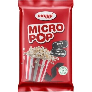 Kukurūzai spraginimui MOGYI, čili skonio, 100 g Kukurūzai spraginimui MOGYI, čili skonio, 100 g