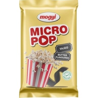 Kukurūzai spraginimui MOGYI, sviesto skonio, 100 g