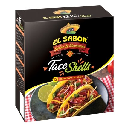 Kukurūzų krepšeliai EL SABOR, 12 vnt, 150 g Kukurūzų krepšeliai EL SABOR, 12 vnt, 150 g